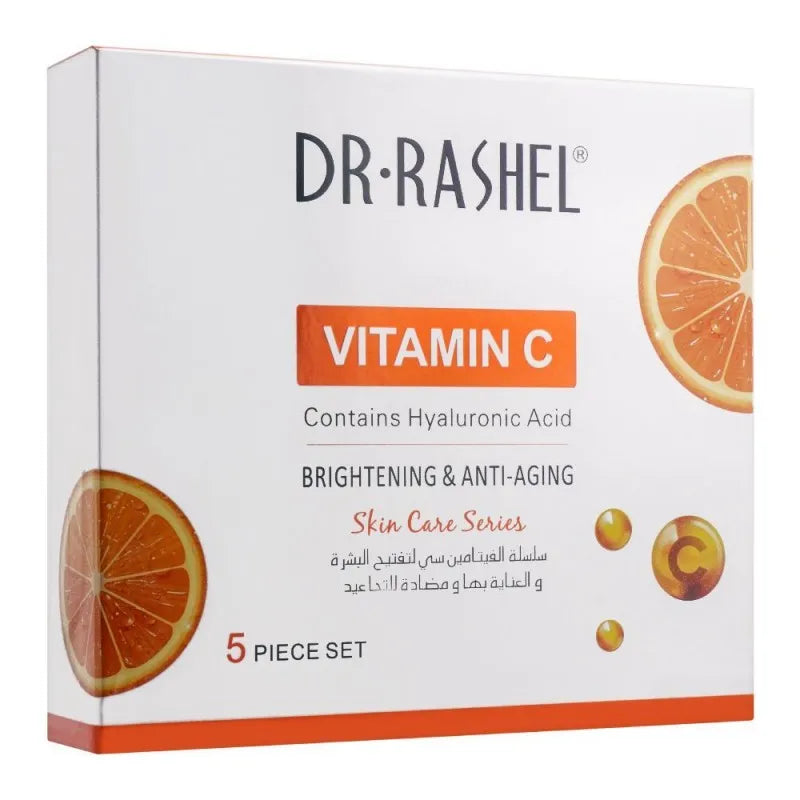 dr. rashel vitamin c brightening & anti aging set, 5 pack main image