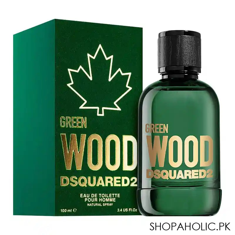 Dsquared2 Green Wood Pour Homme EDT, Fragrance For Men, 100ml - Main Image