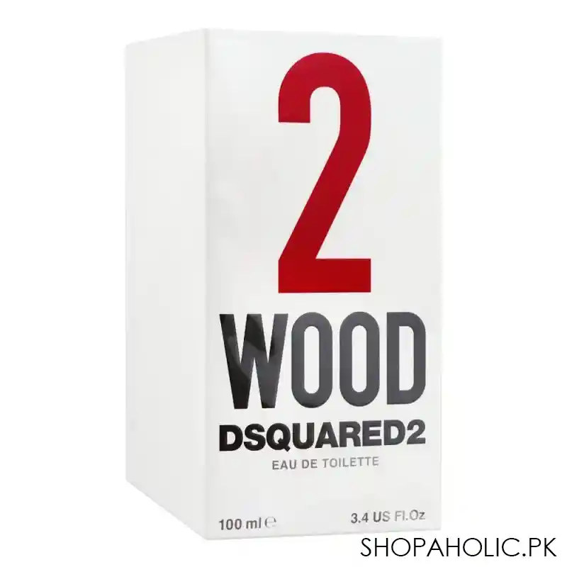 dsquared2 wood, eau de toilette, fragrance for men, 100ml main image