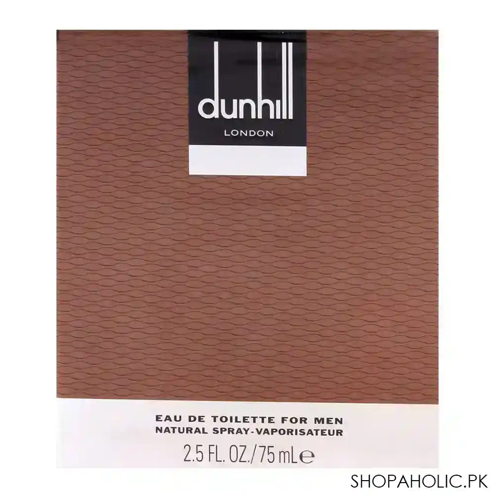 dunhill brown eau de toilette 75ml image2