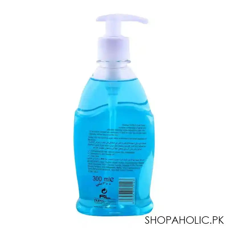 dupas anti bacterial liquid soap, deep ocean 300ml image2