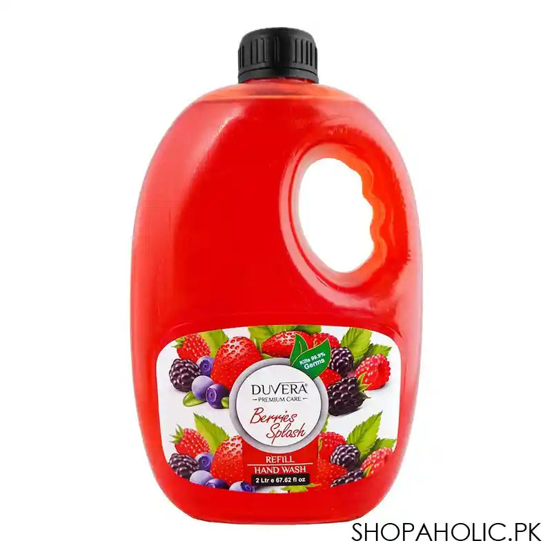 Duvera Berries Splash Refill Hand Wash, 2 Liter - Main Image