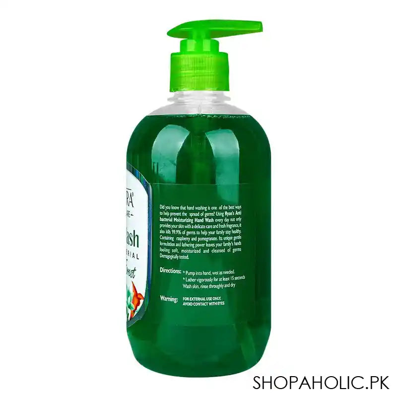 Duvera Tropical Forest Antibacterial Hand Wash, 500ml - Image 3