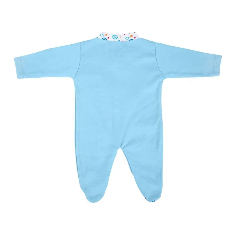 dynamic kids romper with socks plain, ferozi image2