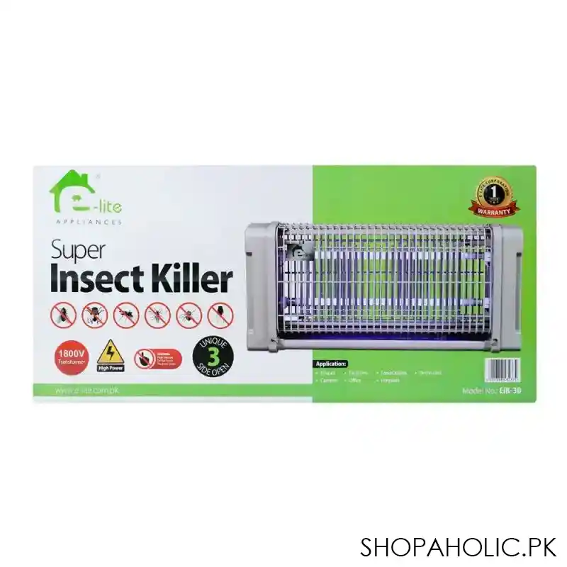 e lite super insect killer, 1800v, 3 side open, eik 30 image2