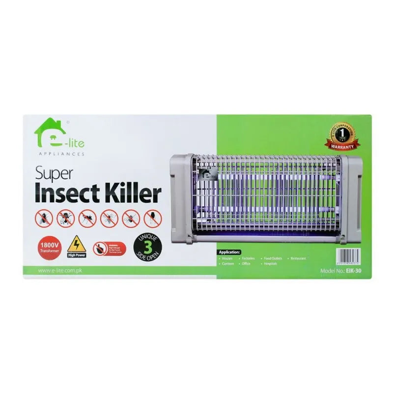 e lite super insect killer, 1800v, 3 side open, eik 30 image2