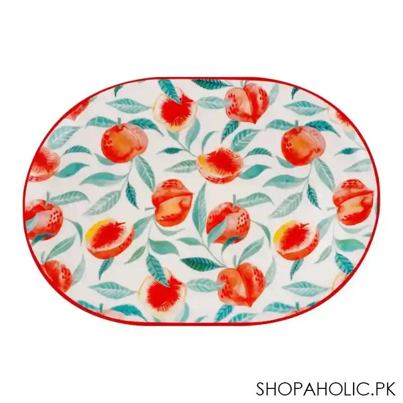 ecology punch apricot large oval platter, 40.5cm, ec1552 image2