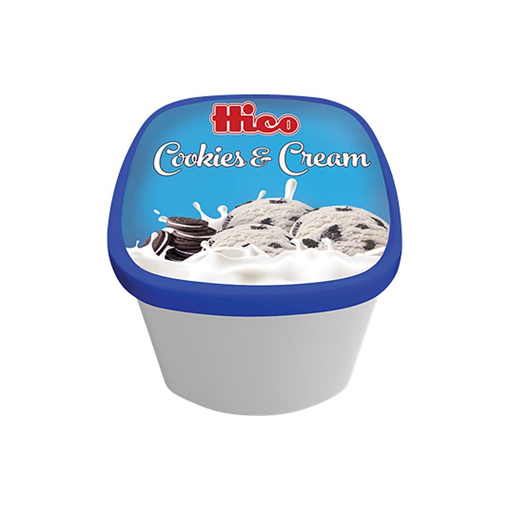 Hico Cookies & Cream Ice Cream, 1.5 Liters - Main Image