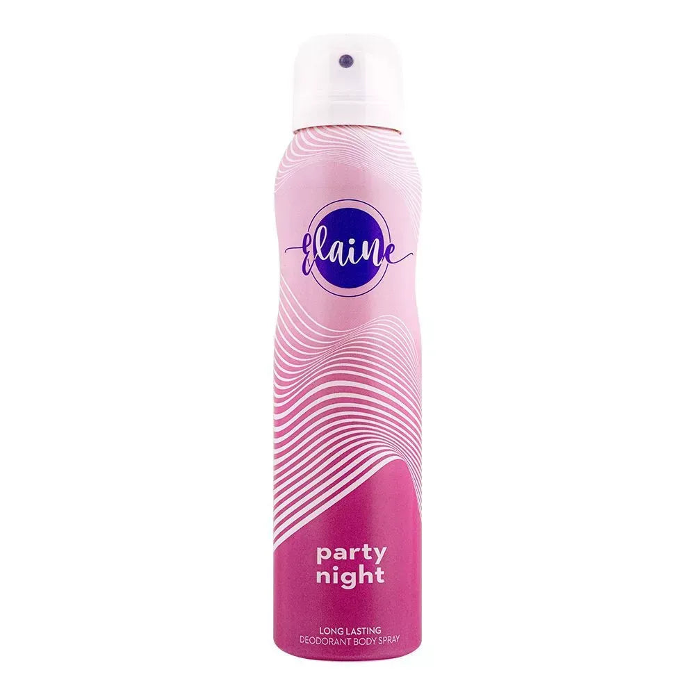 elaine party night long lasting deodorant body spray, 150ml main image