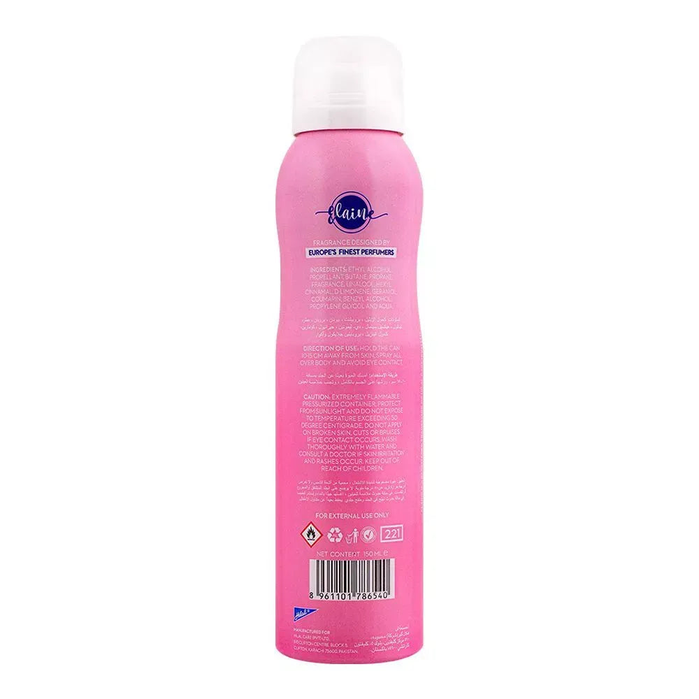 elaine sweet love long lasting deodorant body spray, 150ml image2