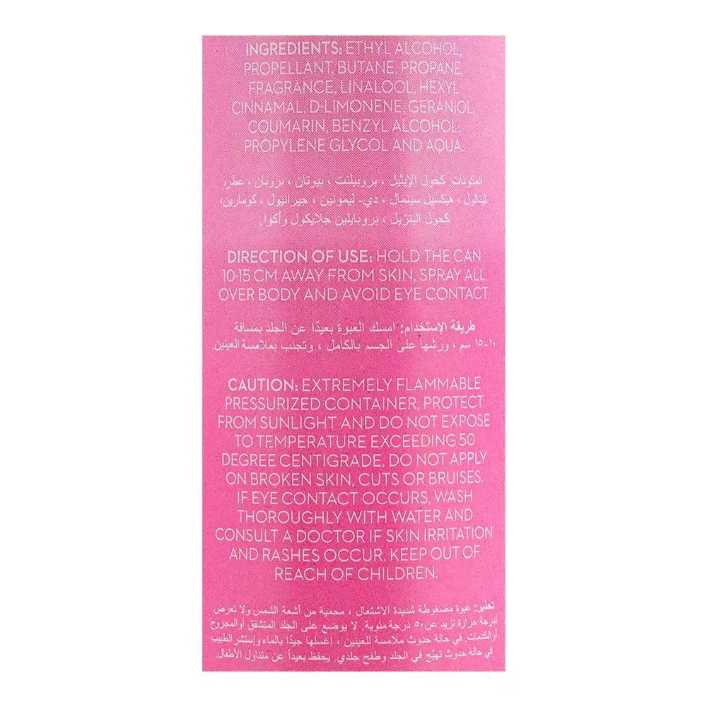 elaine sweet love long lasting deodorant body spray, 150ml image3