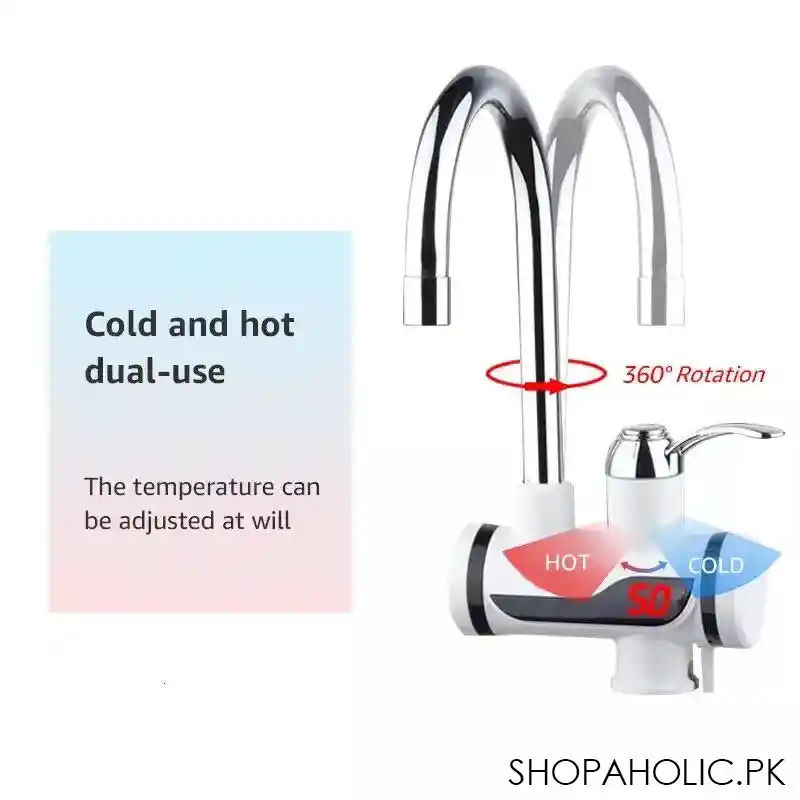 electric hot & cold water tap image4