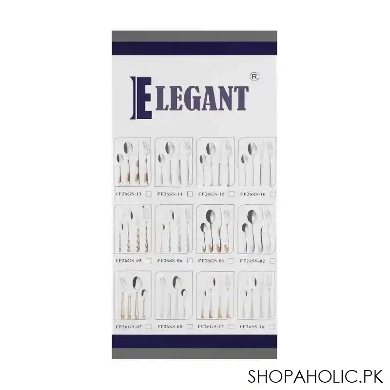 elegant cutlery set, 26 pack, ff26ss 18 image3