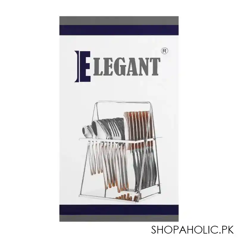 elegant cutlery set, 32 pack, el32 22ss image3