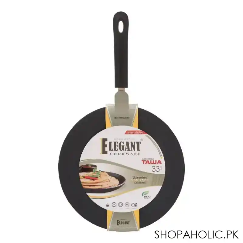 elegant smart choice non stick tawa, 33cm, eh0089 image3