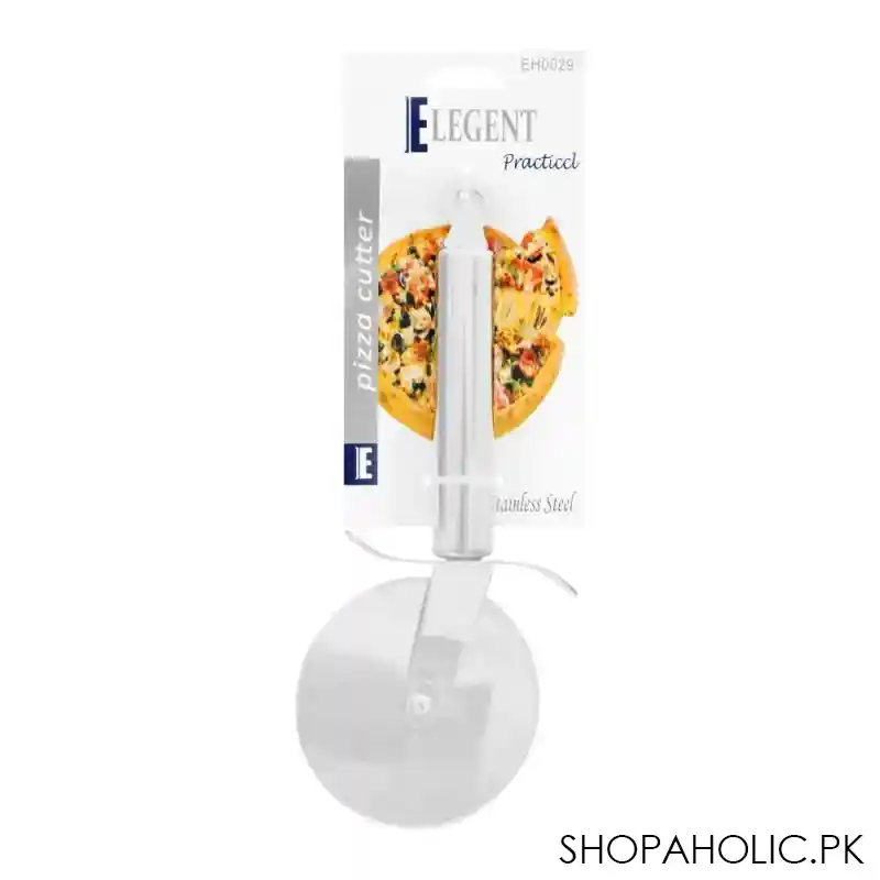 elegant stainless steel pizza cutter, eh0029 main image