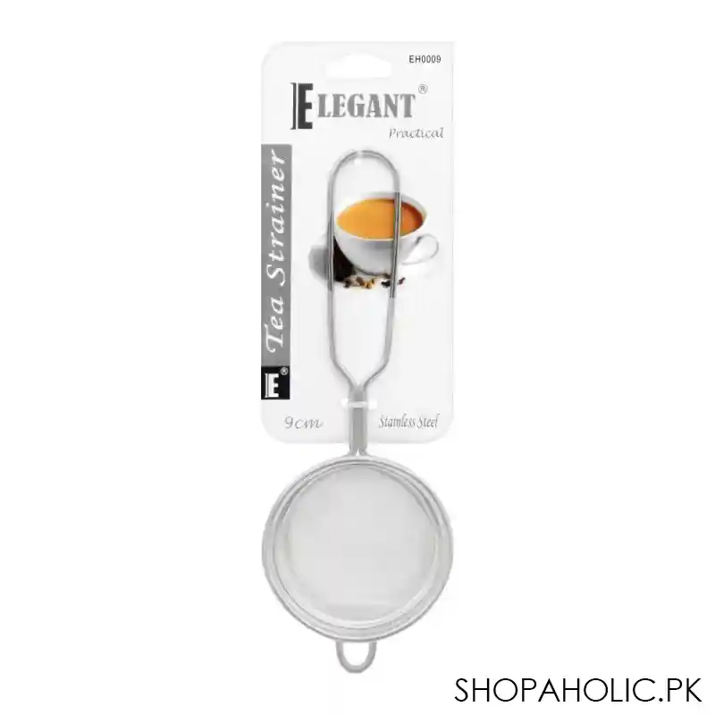 elegant stainless steel strainer, 9cm, eh0009 main image