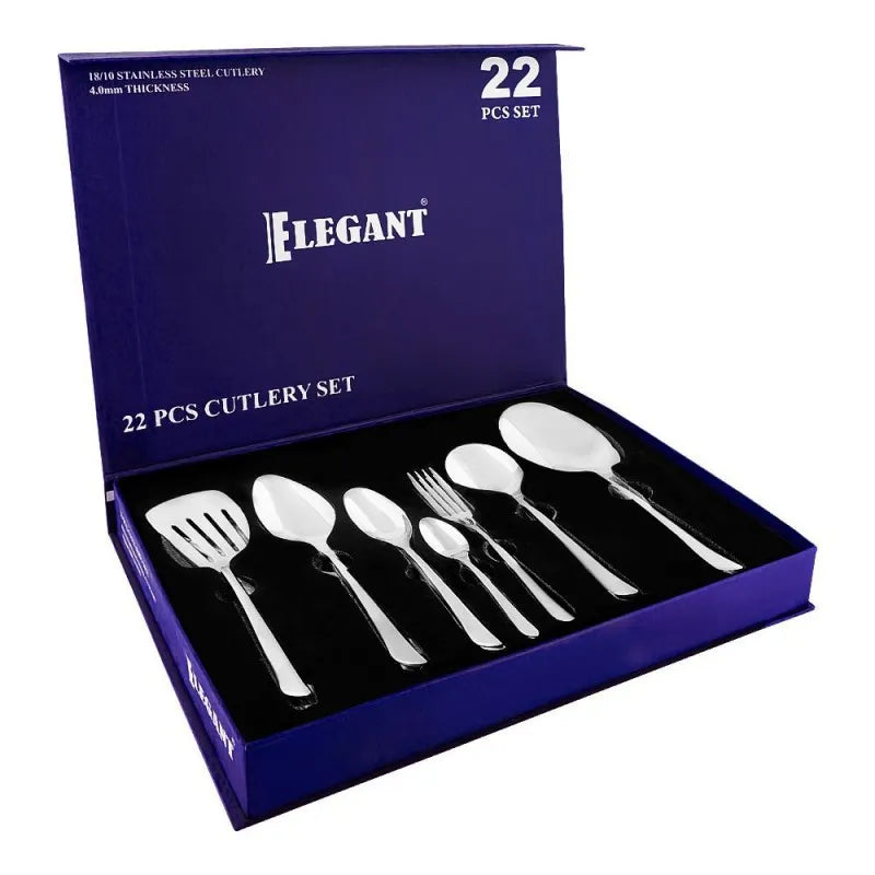 elegant wmf cutlery set, 22 pack, ecs0031mt main image