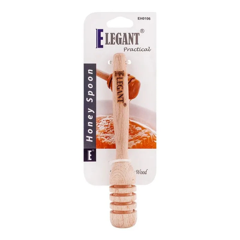 elegant wood honey dispenser, eh0106 main image