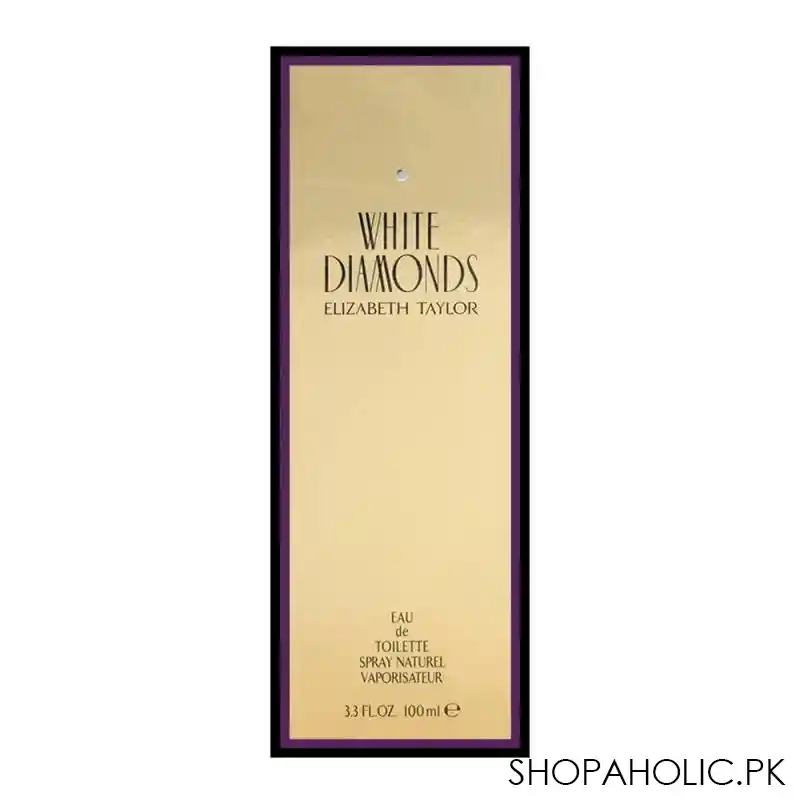 elizabeth taylor white diamonds eau de toilette 100ml image2