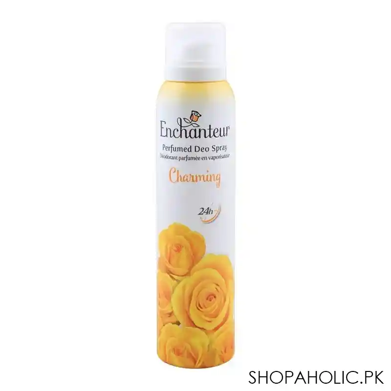 enchanteur charming perfumed deodorant spray, 150ml main image