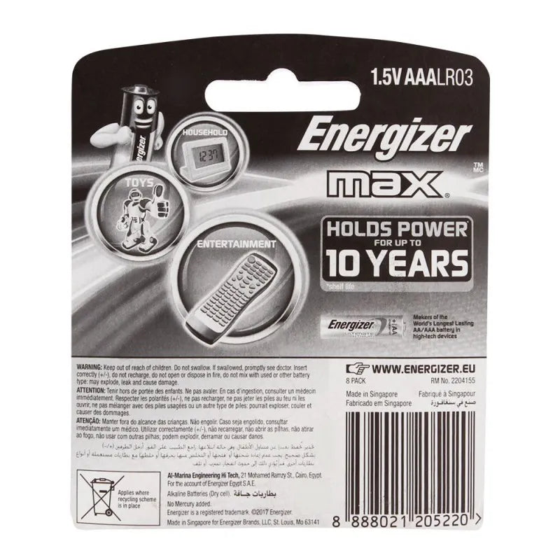 energizer aaa batteries 8 pack bp 8 image2