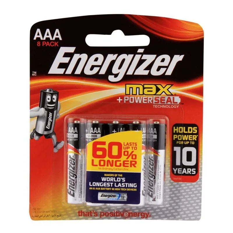 energizer aaa batteries 8 pack bp 8 main image