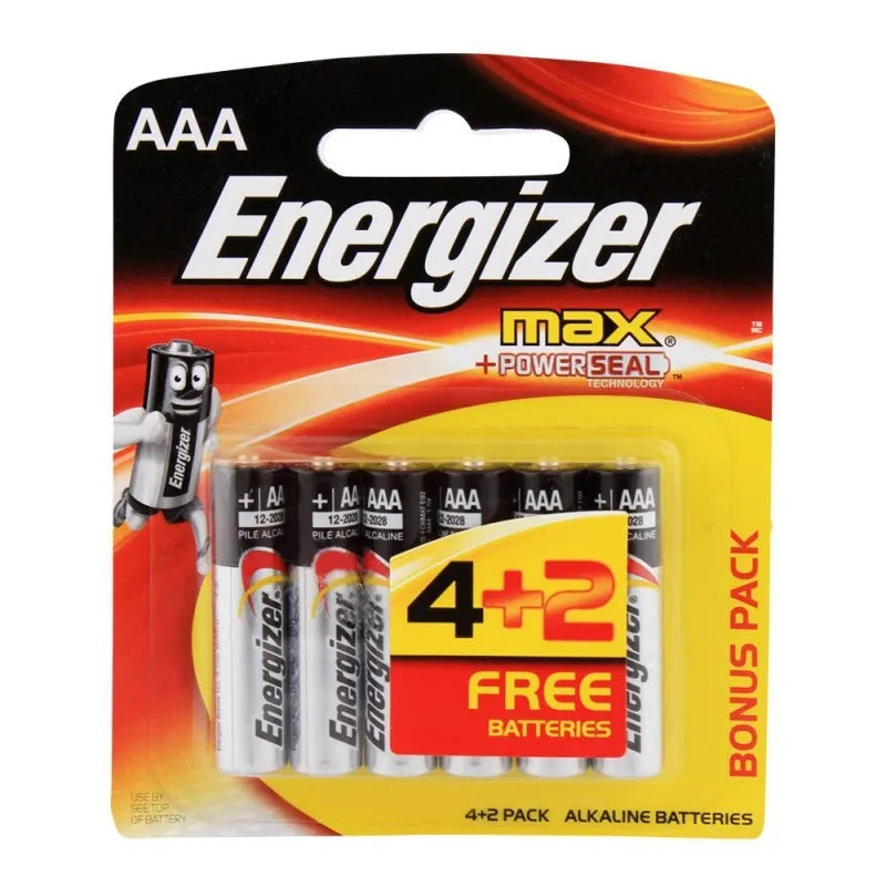 energizer max aaa batteries 4 pack bp 6 main image