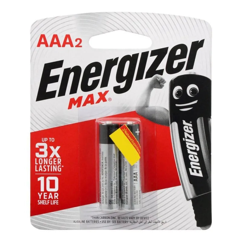 energizer max aaa bp 2 lr03 main image