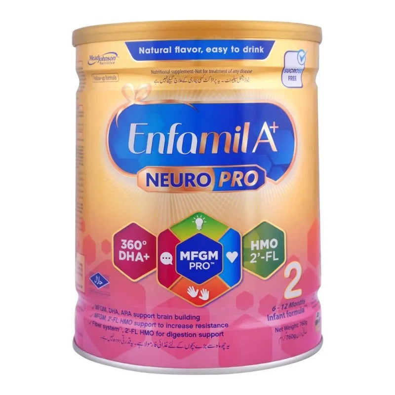 enfamil a+ stage 2 infant formla, 6 12 months, 760g main image