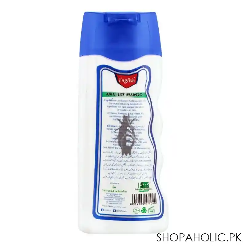 english anti lice shampoo pro v conditioner, large image2