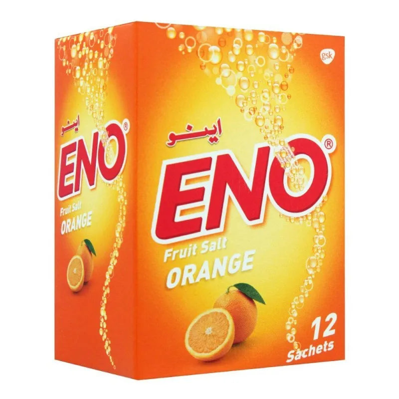 eno fruit salt orange sachet, 12x5g main image