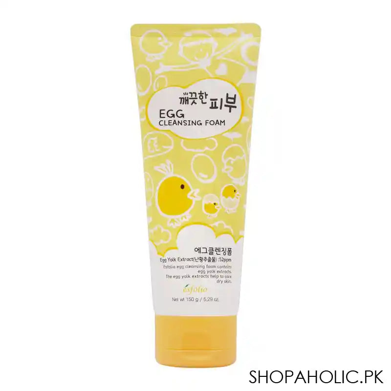 Esfolio Egg Cleansing Foam, 150ml - Main Image