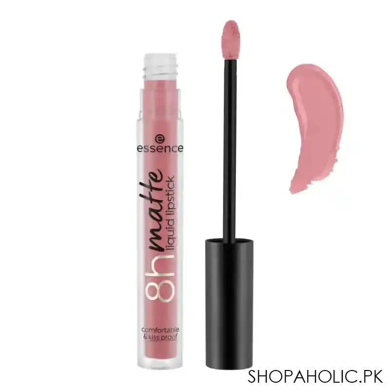 essence 8h matte liquid lipstick, 04, rosy nude main image