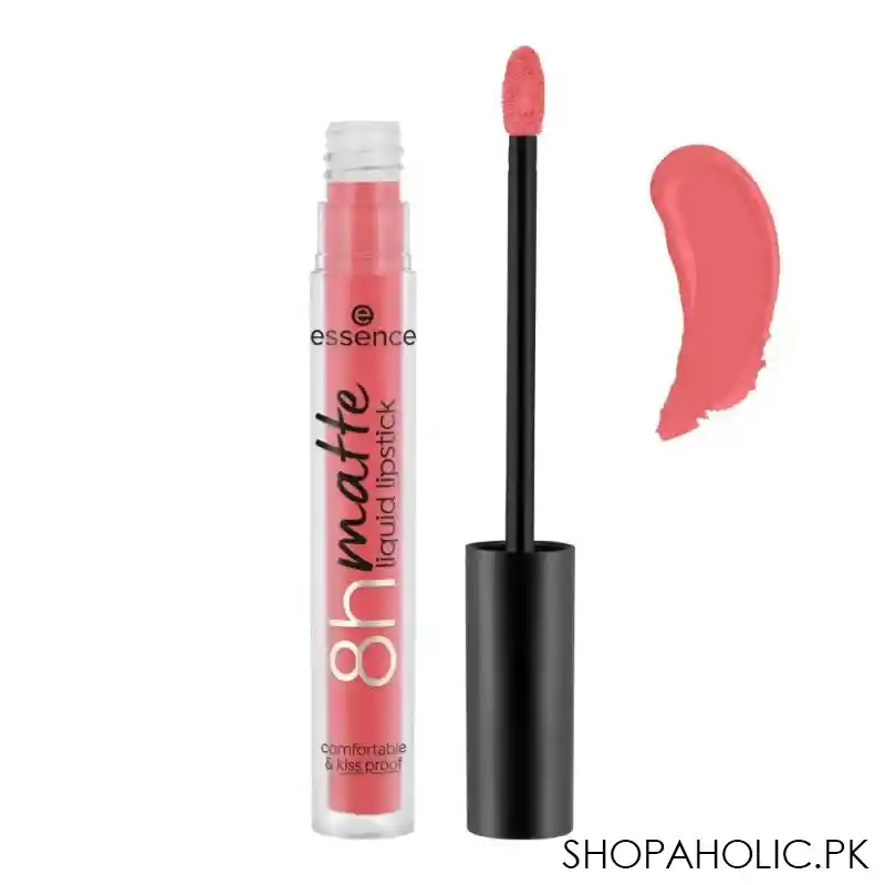 essence 8h matte liquid lipstick, 09, fiery red main image