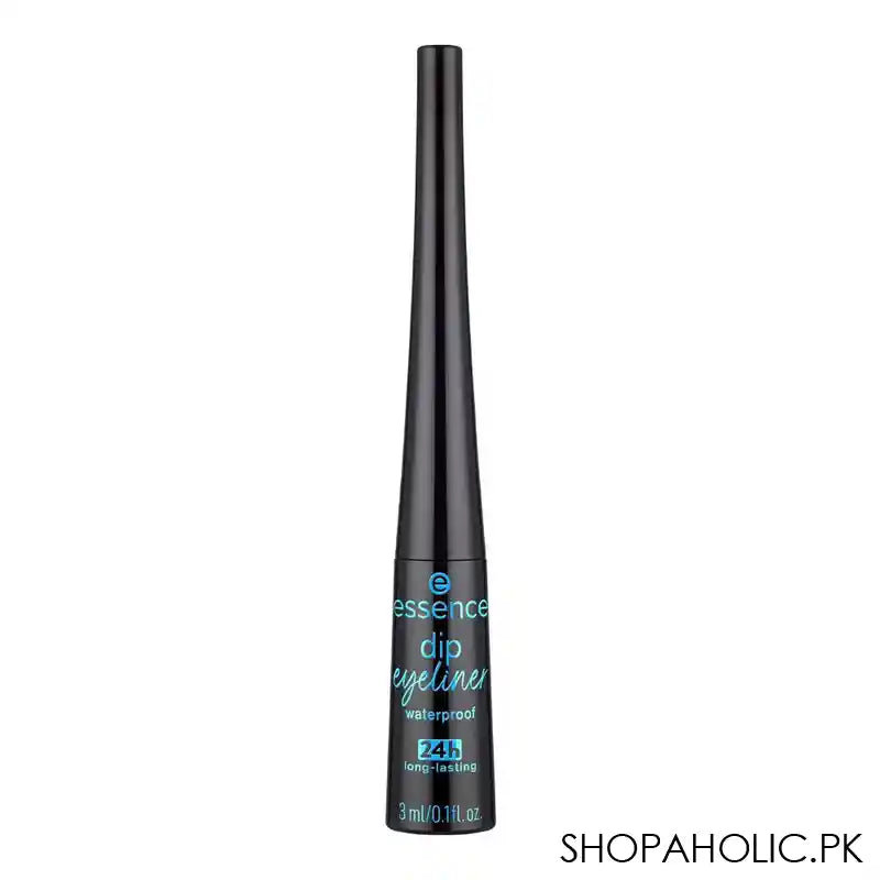 Essence Dip Eye Liner, Waterproof, 24 Hours Long Lasting, 3ml, 01 Black - Main Image