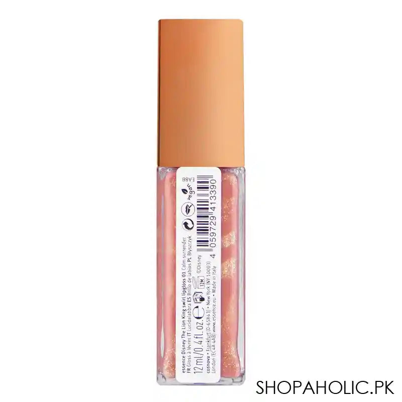 Essence Disney The Lion King Swirl Lip Gloss, 12ml, 01 Calm Surrender - Image 2