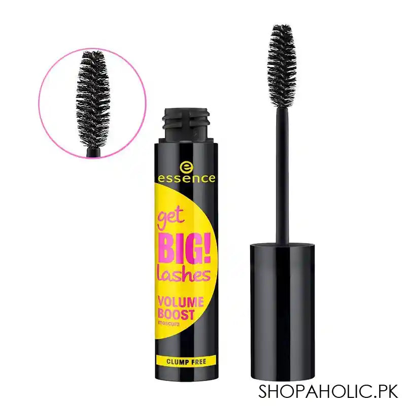 Essence Get Big Lashes Volume Boost Mascara, Black - Main Image