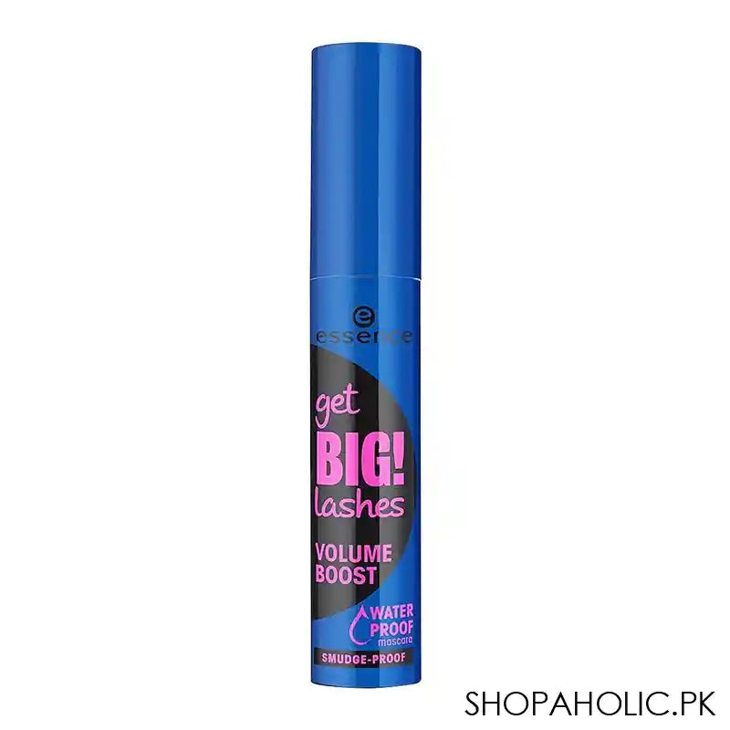 Essence Get Big Lashes Volume Boost Waterproof Mascara, Black - Image 2