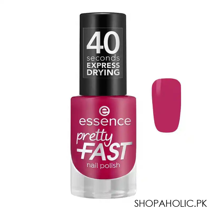 Essence Pretty Fast Nail Polish, 04 Cherry On The Run - Main Image