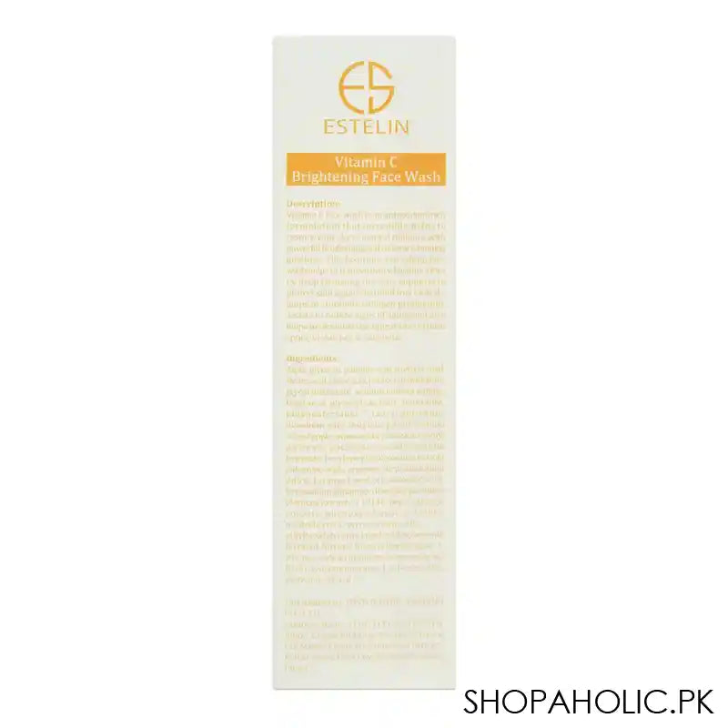 Estelin Vitamin C Face Wash, 100g - Image 3