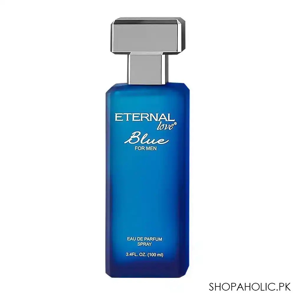 eternal love blue eau de parfum, for men, 100ml main image