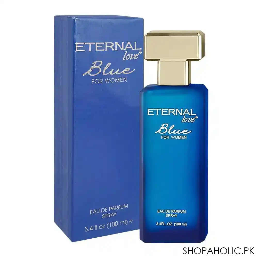 eternal love blue eau de parfum, for women, 100ml image2