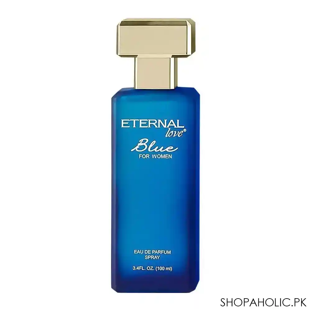 eternal love blue eau de parfum, for women, 100ml main image