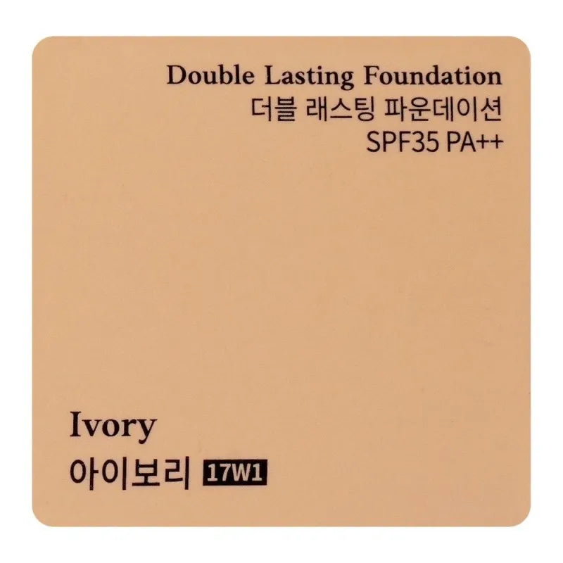 etude house double lasting foundation, spf 35 pa++, ivory, 30g image5