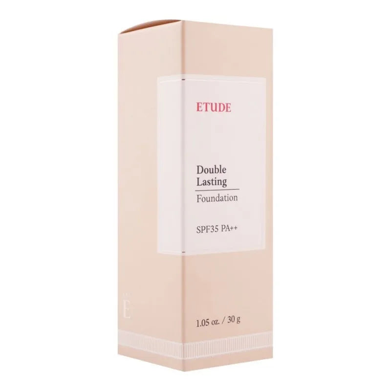 etude house double lasting foundation, spf 35 pa++, light vanilla, 30g image2