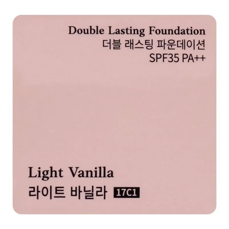 etude house double lasting foundation, spf 35 pa++, light vanilla, 30g image5