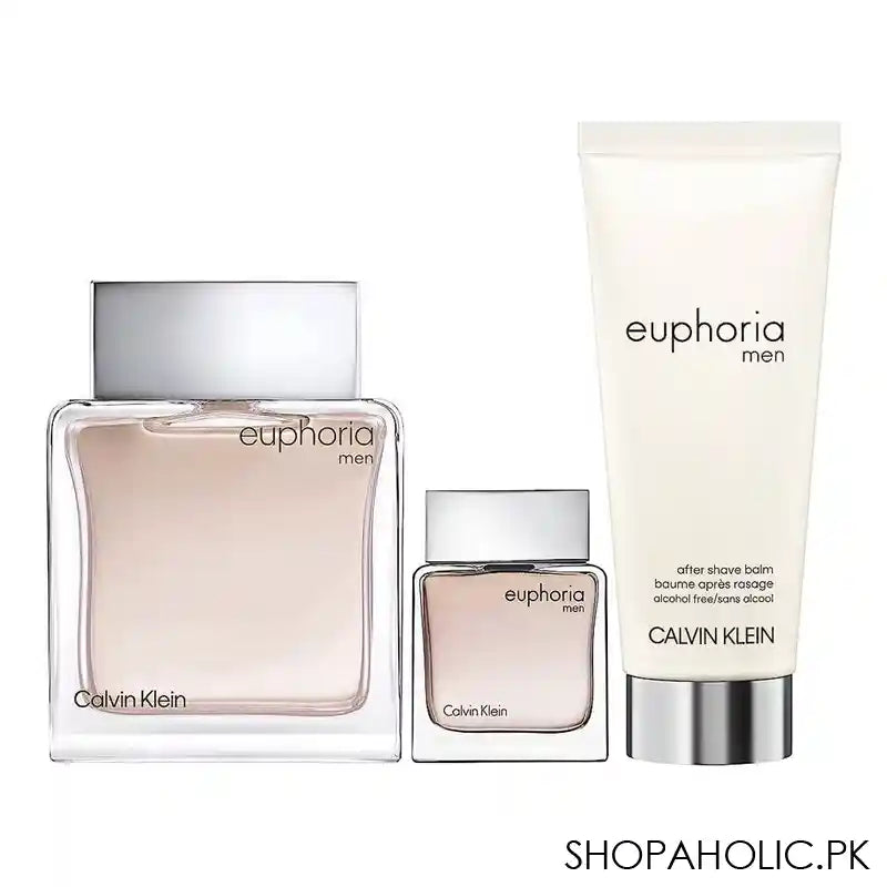 Euphoria For Men Set, Eau De Toilette 100ml+ Eau De Toilette 15ml+ After Shave 100ml - Main Image