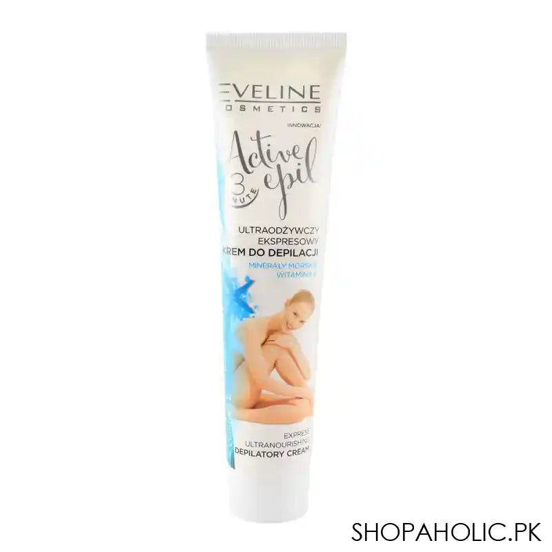 Eveline Active Epil Sea Minerals + Vitamin E Depilatory Cream 125ml - Main Image