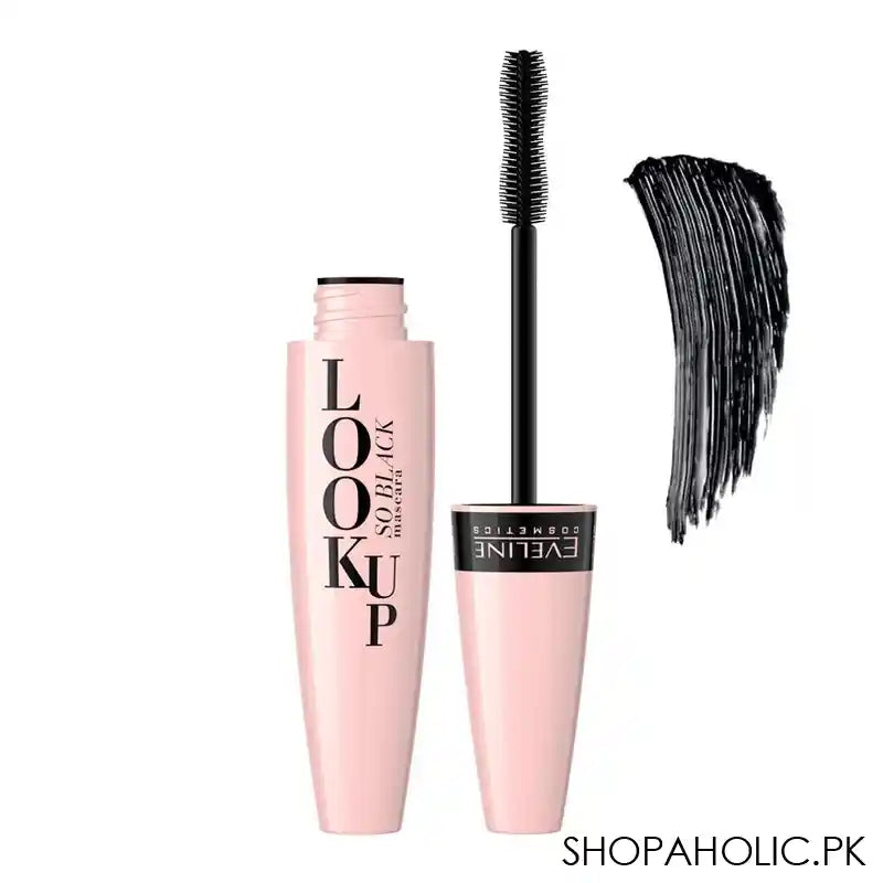 Eveline Look Up So Black Mascara, 10ml - Main Image